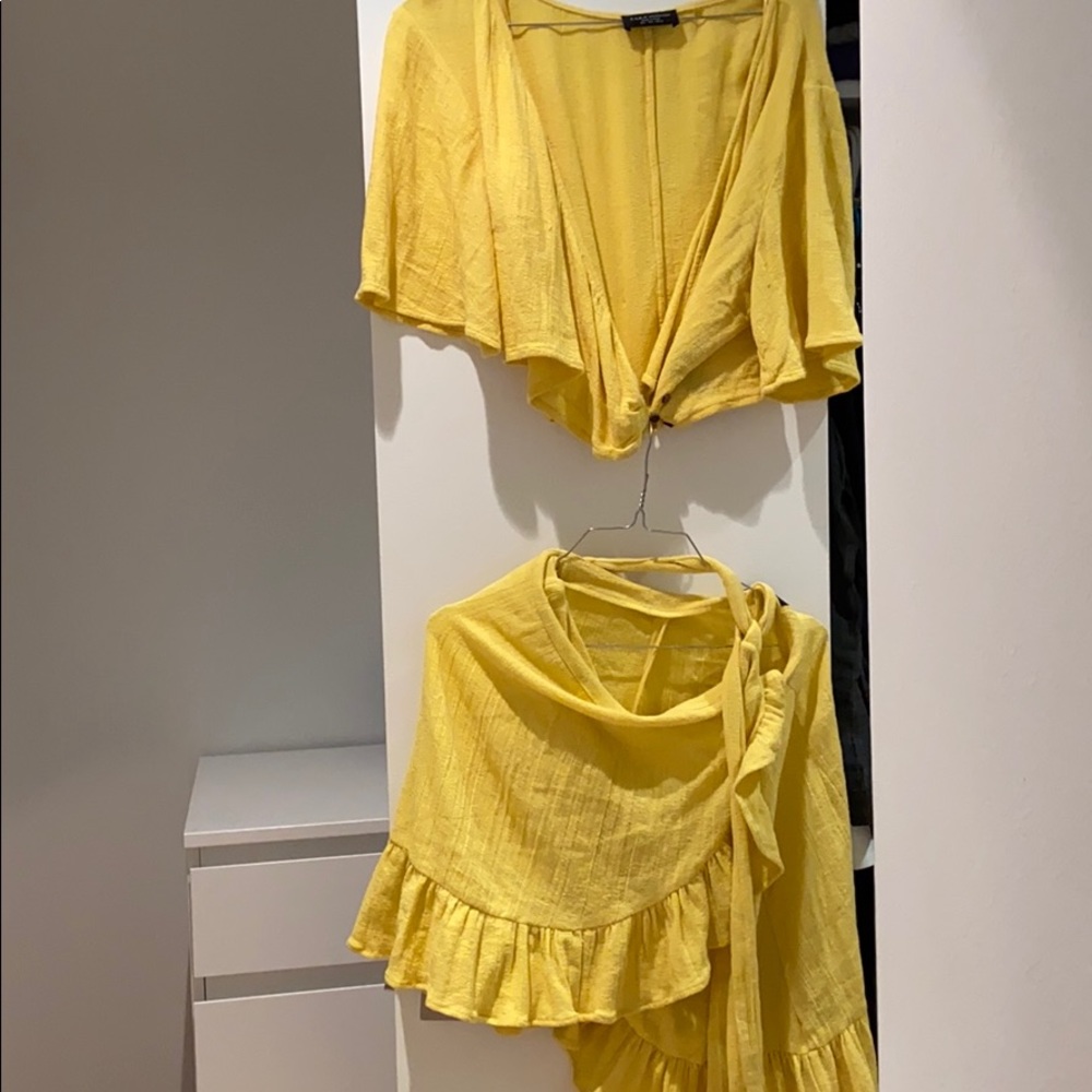 YELLOW TWO PIECE